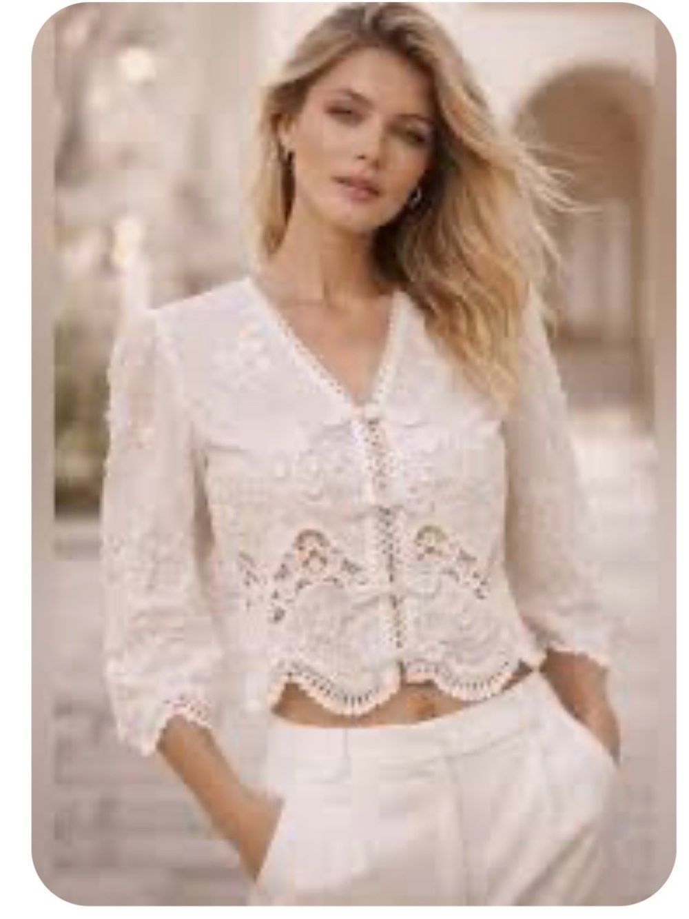 NWT Caroline Constas Top